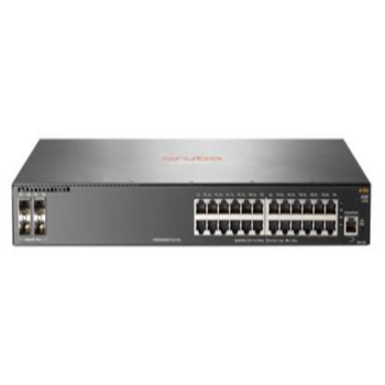 Коммутатор HPE Aruba 2930F JL255A 24G 4SFP+ 24PoE+ 370W управляемый