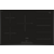 Встраиваемая варочная поверхность BOSCH Индукционная, 5.1x80.2x52.2, стеклокерамическая поверхность, индукция, независ., без рамки, цвет:черный