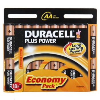 Батарея Duracell Basic LR6-18BL MN1500 AA (18шт)