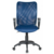 Кресло Бюрократ CH-599AXSN темно-синий TW-05N сиденье темно-синий TW-10N крестовина пластик