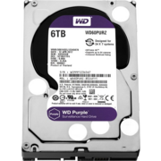 Жесткий диск WESTERN DIGITAL Purple 6Тб Наличие SATA 3.0 64 Мб 5400 об/мин 3,5" WD60PURZ Жесткий диск WD60PURZ WDC Purple объемом 6Тб, кэш память – 64 Мб.Оснащен интерфейсом SATA III для подключения к материнской плате. Частота вращения 5400 оборотов в ми