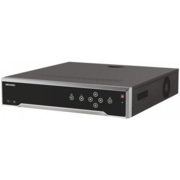 HIKVISION DS-7716NI-K4/16P 16-ти канальный IP-видеорегистратор с PoE Видеовход: 16 каналов; аудиовход: двустороннее аудио 1 канал RCA; видеовыход: 1 VGA до 1080Р, 1 HDMI до 4К; аудиовыход: 1 канал RC
