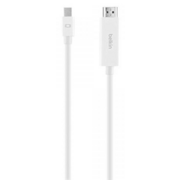 Кабель Belkin HDMI (m)/Mini Displayport 2м. белый (F2CD077DS2M-APL)