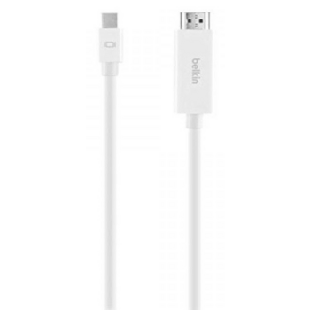 Кабель Belkin HDMI (m)/Mini Displayport 2м. белый (F2CD077DS2M-APL)