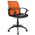 Кресло Бюрократ CH-590 оранжевый сиденье черный искусст.кожа/сетка крестовина пластик
