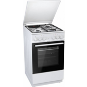 Плита Комбинированная Gorenje KN5121WD белый реш.сталь