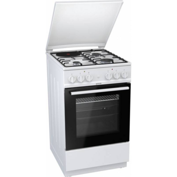 Плита Комбинированная Gorenje KN5121WD белый реш.сталь