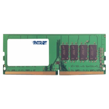 Оперативная память Patriot DDR4 4GB 2400MHz UDIMM (PC4-19200) CL17 1.2V (Retail) 256*16 PSD44G240082