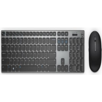 Беспроводной комплект : Dell KM717- клавиатура и мышь Wireless Keyboard+Mouse : Russian (QWERTY) Dell Premier KM717
