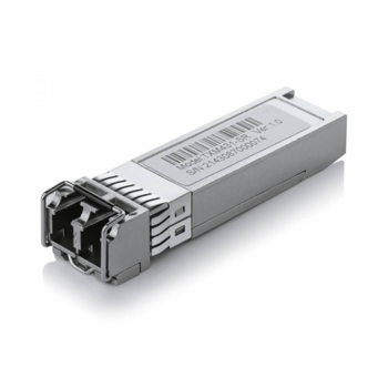 TP-Link TXM431-SR. 10Gbase-SR SFP+ LC трансивер, многомодовый, длина волны 850 нм, двойной разъём LC, расстояние до 300 м