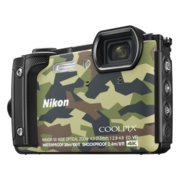 Фотоаппарат Nikon CoolPix W300 камуфляж 16Mpix Zoom5x 3" 4K 99Mb SDXC/SD/SDHC CMOS 1x2.3 50minF 30fr/s HDMI/KPr/DPr/WPr/FPr/WiFi/GPS/EN-EL12