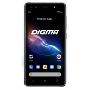 Смартфон Digma S513 4G Vox 16Gb 1Gb черный моноблок 3G 4G 2Sim 5" 720x1280 Android 7.0 5Mpix WiFi GPS GSM900/1800 GSM1900 TouchSc MP3 FM microSD max32Gb