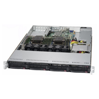 Supermicro SYS-6019P-WT Сервер.платформа 1U 2xS3647 TDP165W 4LFF 2xGbE 2xFH 1LP 1x600W