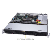 Серверная платформа Supermicro SuperServer 1U 6019P-MTR noCPU(2)2nd Gen Xeon Scalable/TDP 70-140W/ no DIMM(8)/ SATARAID HDD(4)LFF/ 2xGbE/1xFH, M2/ 2x800W