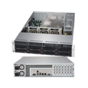 Серверная платформа Supermicro SERVER SYS-6029P-TRT (X11DPi-NT, CSE-825TQC-R1K03LPB) ( LGA 3647, 16xDDR4 Up to 2TB ECC 3DS LRDIMM, 8x3.5" SATA3, Optional DVD-ROM drive, optional support: 2 fixed 2.5" NVMe/SSD/HDD, 1 M.2 support, M.2 Interface: PCI-E 3.0 x
