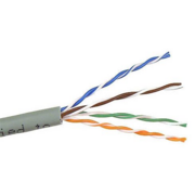 Кабель информационный Lanmaster TWT-5EUTP-XS кат.5е U/UTP не экранированный 4X2X25AWG PVC внутренний 305м серый