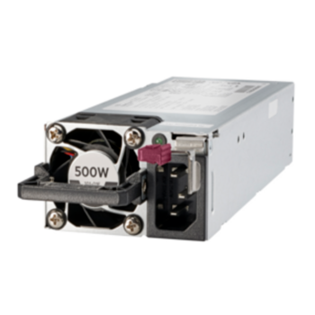 Блок питания HPE Hot Plug Redundant Power Supply Flex Slot Platinum Low Halogen 500W Option Kit for DL20/ML30/ML110/DL160/DL180/DL325/DL360/380/385 ML350 Gen10