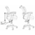 Кресло детское Бюрократ CH-W797 мультиколор Abstract сетка/ткань крестовина пластик пластик белый