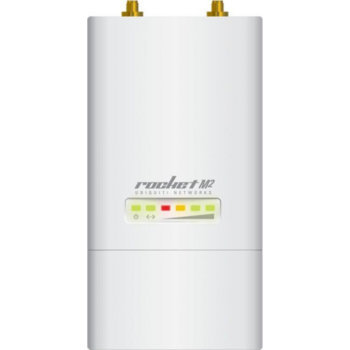 UBIQUITI RocketM2 Точка доступа Wi-Fi, AirMax, 2x RP-SMA, 2x2 MIMO, Рабочая частота 2412-2462 МГц, Выходная мощность 29 дБм