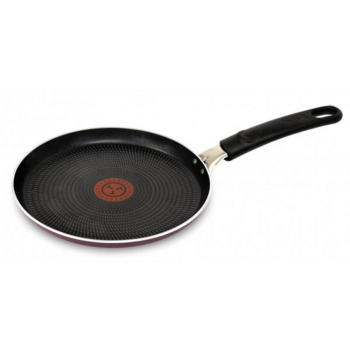 Сковорода блинная Tefal Cook Right 04166522 круглая 22см ручка несъемная (без крышки) сиреневый (9100023405)