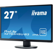 Монитор Iiyama 27" ProLite X2783HSU-B3 черный VA LED 4ms 16:9 HDMI M/M матовая 3000:1 300cd 178гр/178гр 1920x1080 D-Sub DisplayPort FHD USB 4.4кг