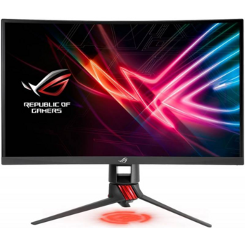 Монитор LCD 27" XG27VQ ASUS ROG STRIX XG27VQ, 27" геймерский монитор для киберспорта, Full-HD (1920х1080), до 144 Гц, DVI, DisplayPort, HDMI, подсветка Aura, FreeSync