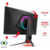 Монитор LCD 27" XG27VQ ASUS ROG STRIX XG27VQ, 27" геймерский монитор для киберспорта, Full-HD (1920х1080), до 144 Гц, DVI, DisplayPort, HDMI, подсветка Aura, FreeSync