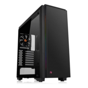 Корпус Thermaltake Versa C23 TG RGB черный без БП ATX 4x120mm 2xUSB2.0 2xUSB3.0 audio bott PSU