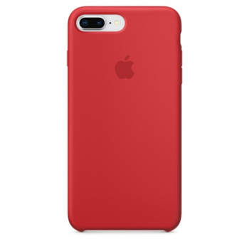 Силиконовый чехол Apple Silicone Case для iPhone 8 Plus/7 Plus, цвет (PRODUCT)RED красный