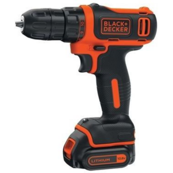 Дрель-шуруповерт Black+Decker BDCDC18K-QW аккум. патрон:быстрозажимной