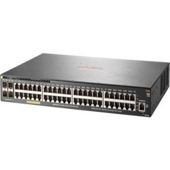 HP JL256A Коммутатор Aruba 2930F 48G PoE+ 4SFP+ Swch (48x10/100/1000 RJ-45 PoE+, 4x1/10G SFP+, L3 lite, PoE 370W, 19")