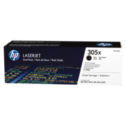 Тонер-картридж набор из 2 шт Тонер-картридж набор из 2 шт/ HP 410X 2-pack High Yield Black Original LaserJet Toner Cartridges (CF410XD)