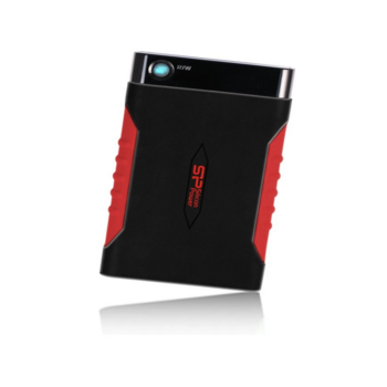 Жесткий диск Silicon Power USB3.0 2TB SP020TBPHDA15S3L A15 Armor 2.5" черный/красный