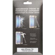 Защитное стекло для экрана DF iColor-11 черный для Apple iPhone 7/8/SE 2020 3D 1шт. (DF ICOLOR-11 (BLACK))