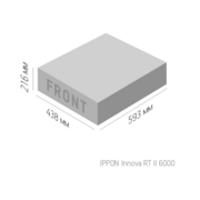 Источник бесперебойного питания Ippon Innova RT II 6000 6000Вт 6000ВА черный