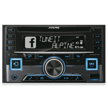 Автомагнитола CD Alpine CDE-W296BT 2DIN 4x50Вт