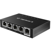 EdgeRouter X [ER-X-EU] Ubiquiti маршрутизатор 2 ядра (880 МГц), 5x 1G RJ45, раздача PoE (022197)