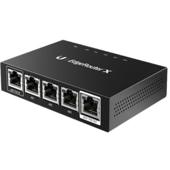 EdgeRouter X [ER-X-EU] Ubiquiti маршрутизатор 2 ядра (880 МГц), 5x 1G RJ45, раздача PoE (022197)