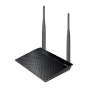 Роутер беспроводной Asus RT-N12E N300 10/100BASE-TX черный