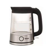 Чайник электрический Tefal Glass Kettle KI750D30 1.7л. 2400Вт серебристый корпус: стекло/металл (8010000020)