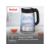 Чайник электрический Tefal Glass Kettle KI750D30 1.7л. 2400Вт серебристый корпус: стекло/металл (8010000020)