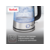 Чайник электрический Tefal Glass Kettle KI750D30 1.7л. 2400Вт серебристый корпус: стекло/металл (8010000020)
