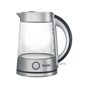 Чайник электрический Tefal KI760D30 1.7л. 2400Вт серебристый корпус: стекло/пластик (8010000023)