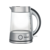 Чайник электрический Tefal KI760D30 1.7л. 2400Вт серебристый корпус: стекло/пластик (8010000023)