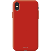 Чехол (клип-кейс) Deppa для Apple iPhone X/XS Air Case красный (83324)