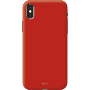 Чехол (клип-кейс) Deppa для Apple iPhone X/XS Air Case красный (83324)