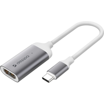 Переходник Deppa 73120 USB Type-C (m) HDMI 0.12м белый