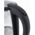 Чайник электрический Kitfort КТ-619 1.7л. 2200Вт серебристый/черный (корпус: нержавеющая сталь/стекло)