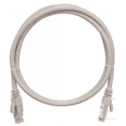 Кабель Патч-корд Lanmaster LAN-PC45/U6-2.0-GY вилка RJ-45-вилка RJ-45 кат.6 2м серый LSZH