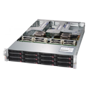 Платформа SuperMicro SSG-6029P-E1CR12H x12 LSI3108 10G 2P 2x1200W